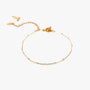 Beaded Double Chain Anklet