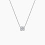 Prong Diamond Pendant