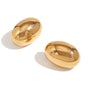 Rose 18K Gold-Plated Earrings