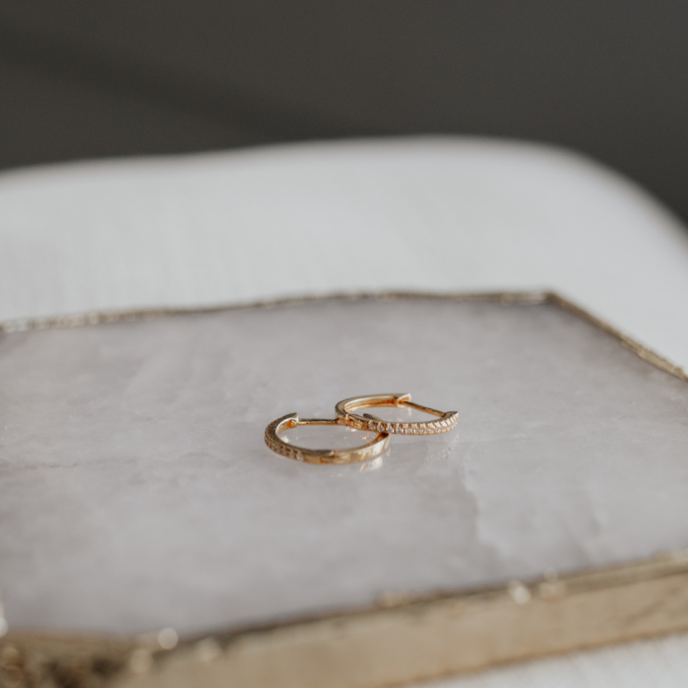 Ariana 18K Gold-Plated Earrings