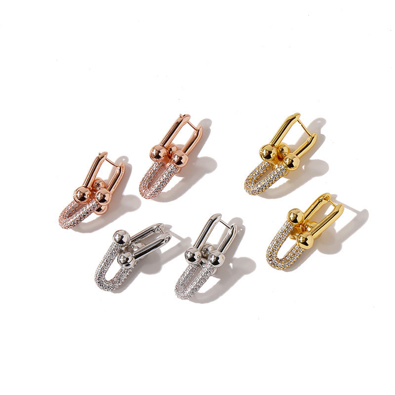 Amanda 18K Gold-Plated Earrings