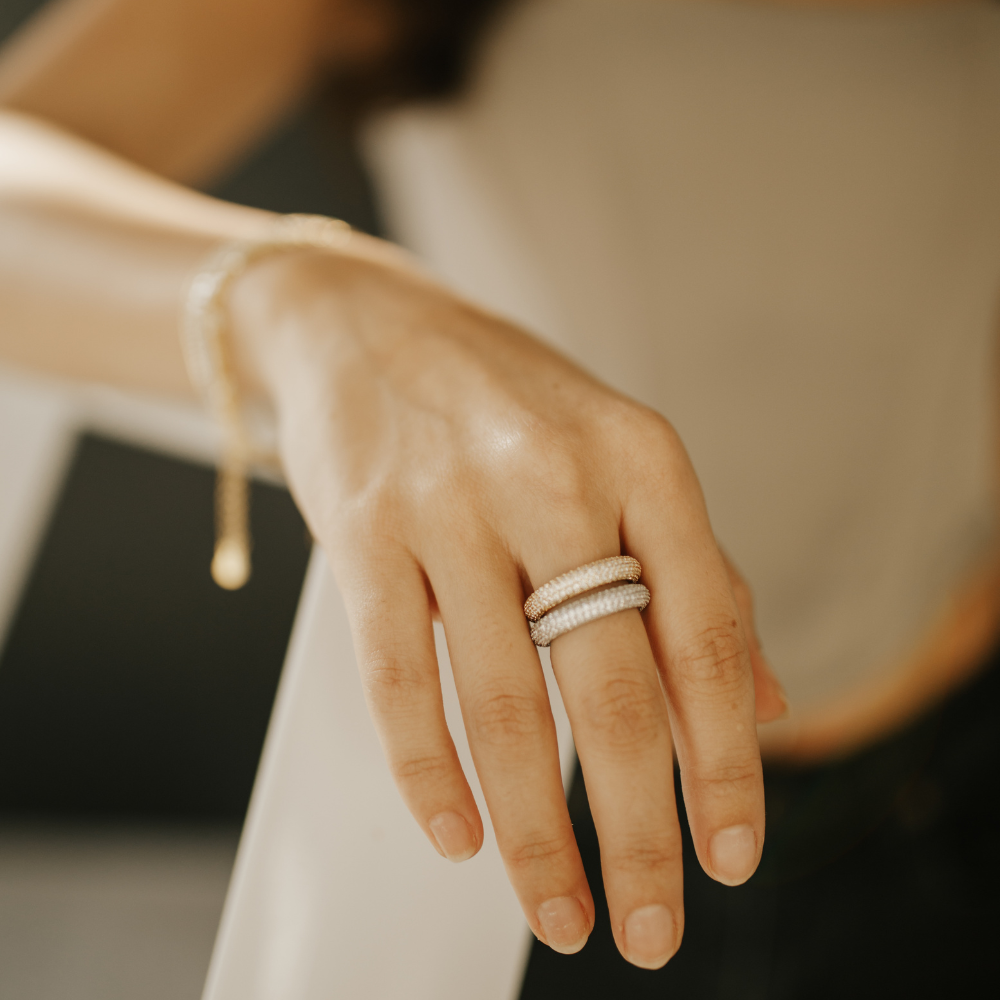 Stella 18K Gold-Plated Ring