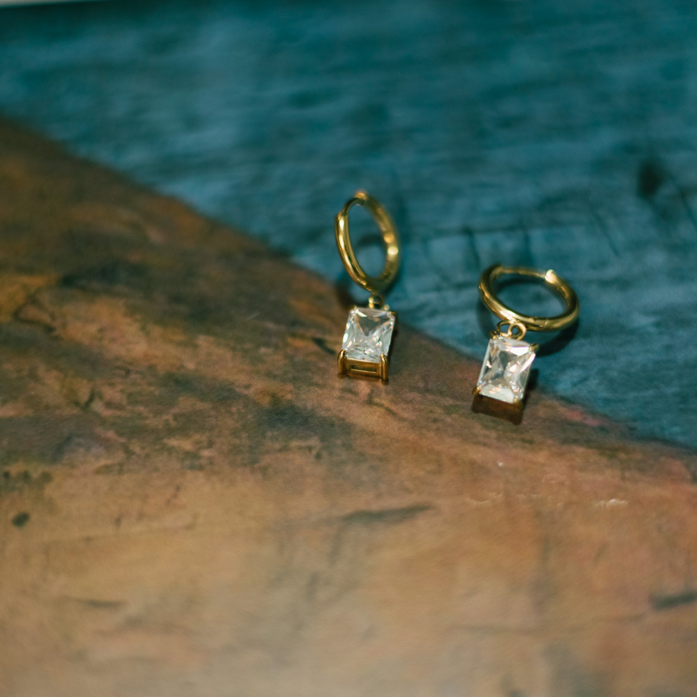 Heather 18K Gold-Plated Earrings