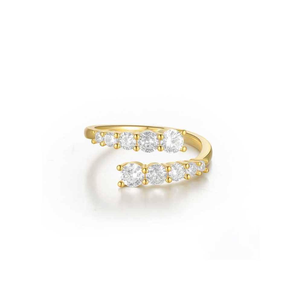 Levi 18K Gold-Plated Ring