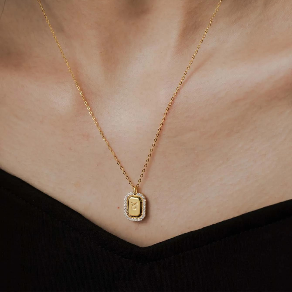 Zodiac 18K Gold-Plated Necklace