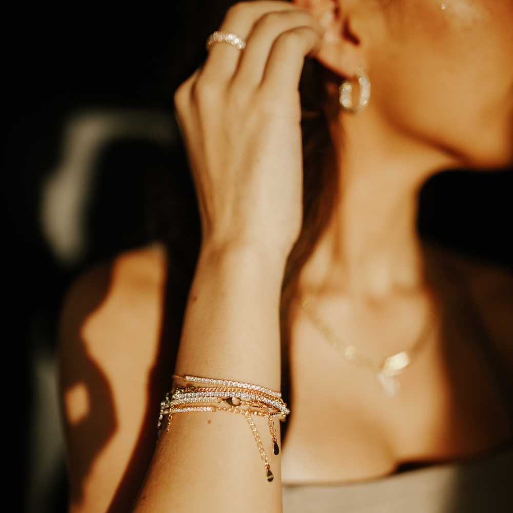 Michelle 18K Gold-Plated Bracelet