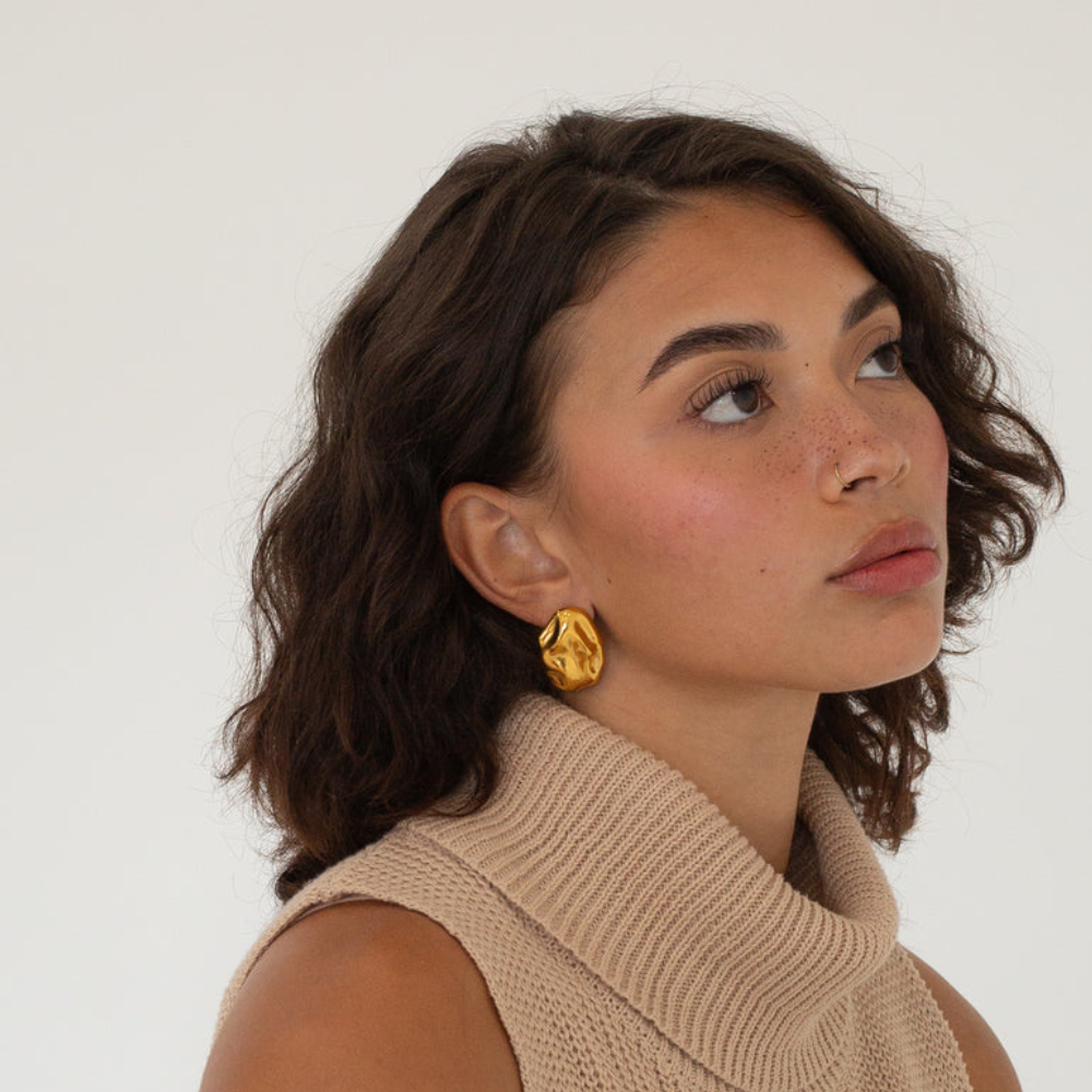 Candace 18K Gold-Plated Earrings