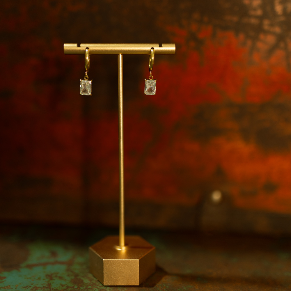 Heather 18K Gold-Plated Earrings