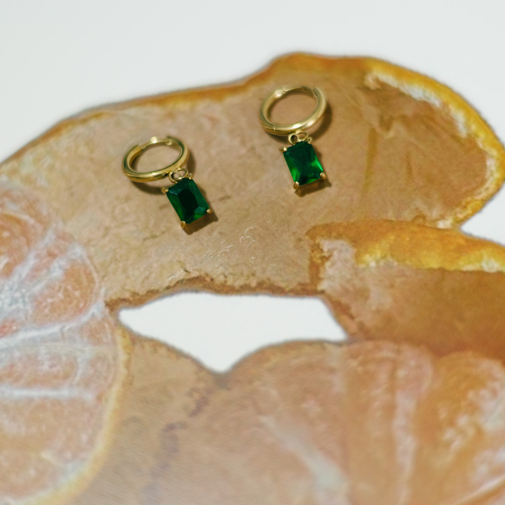 Heather 18K Gold-Plated Earrings