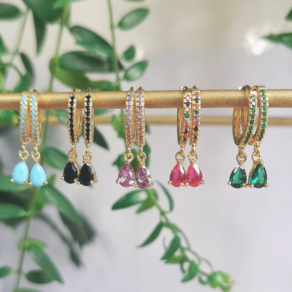 Cassie 18K Gold-Plated Earrings