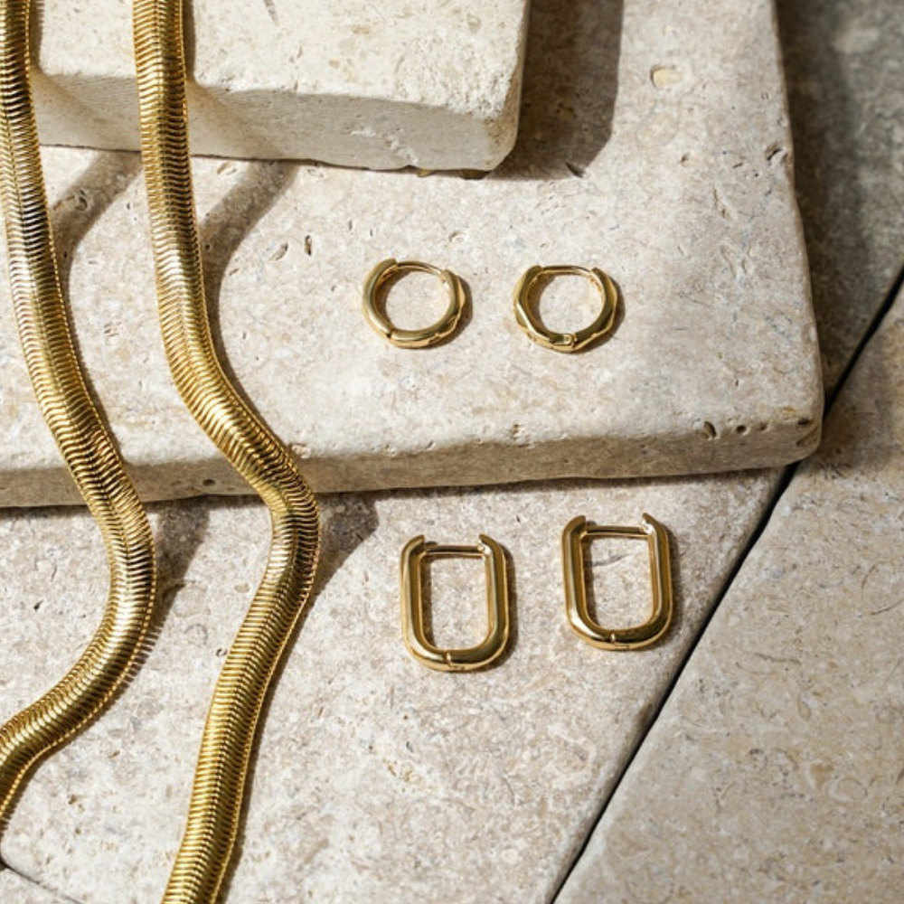 Camille 18K Gold-Plated Earrings