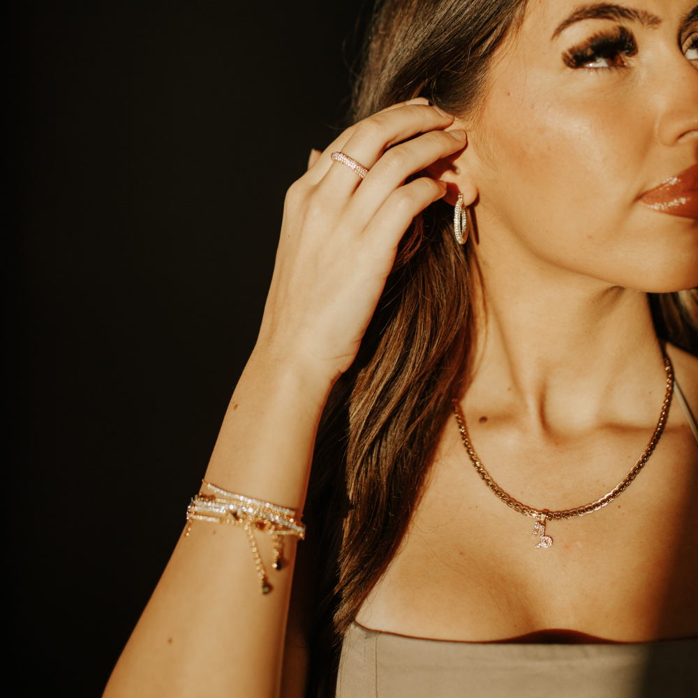 Giselle 18K Gold-Plated Zodiac Necklace
