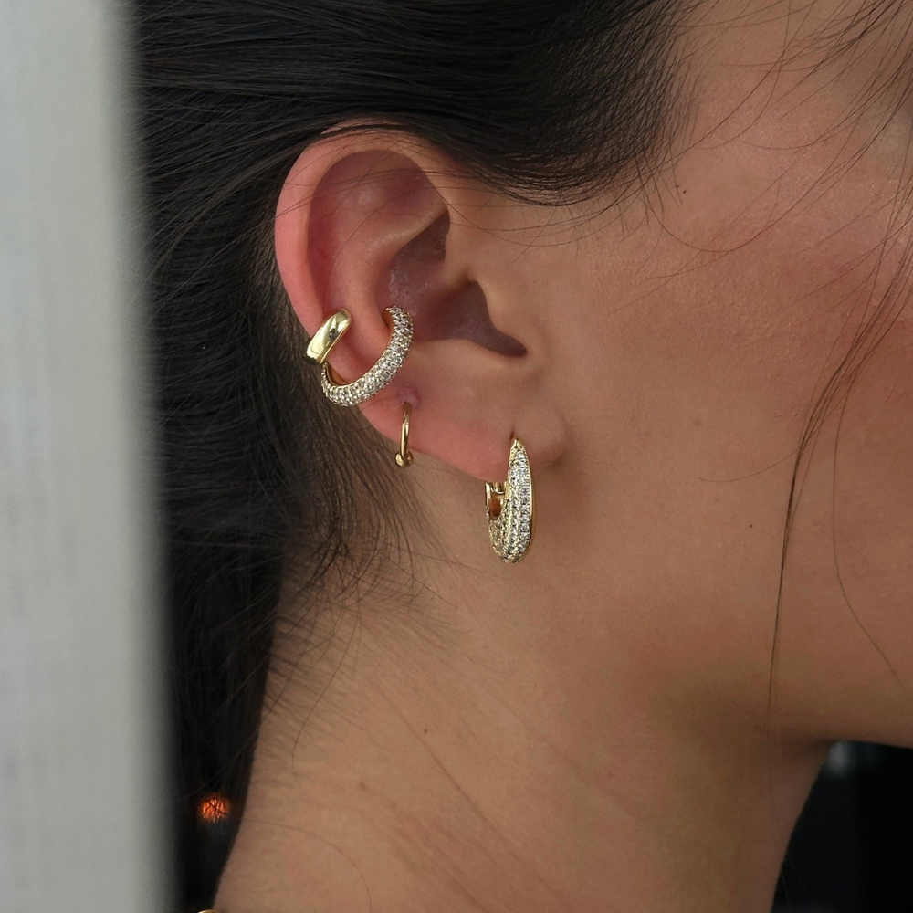 Jasmine 18K Gold-Plated Earrings