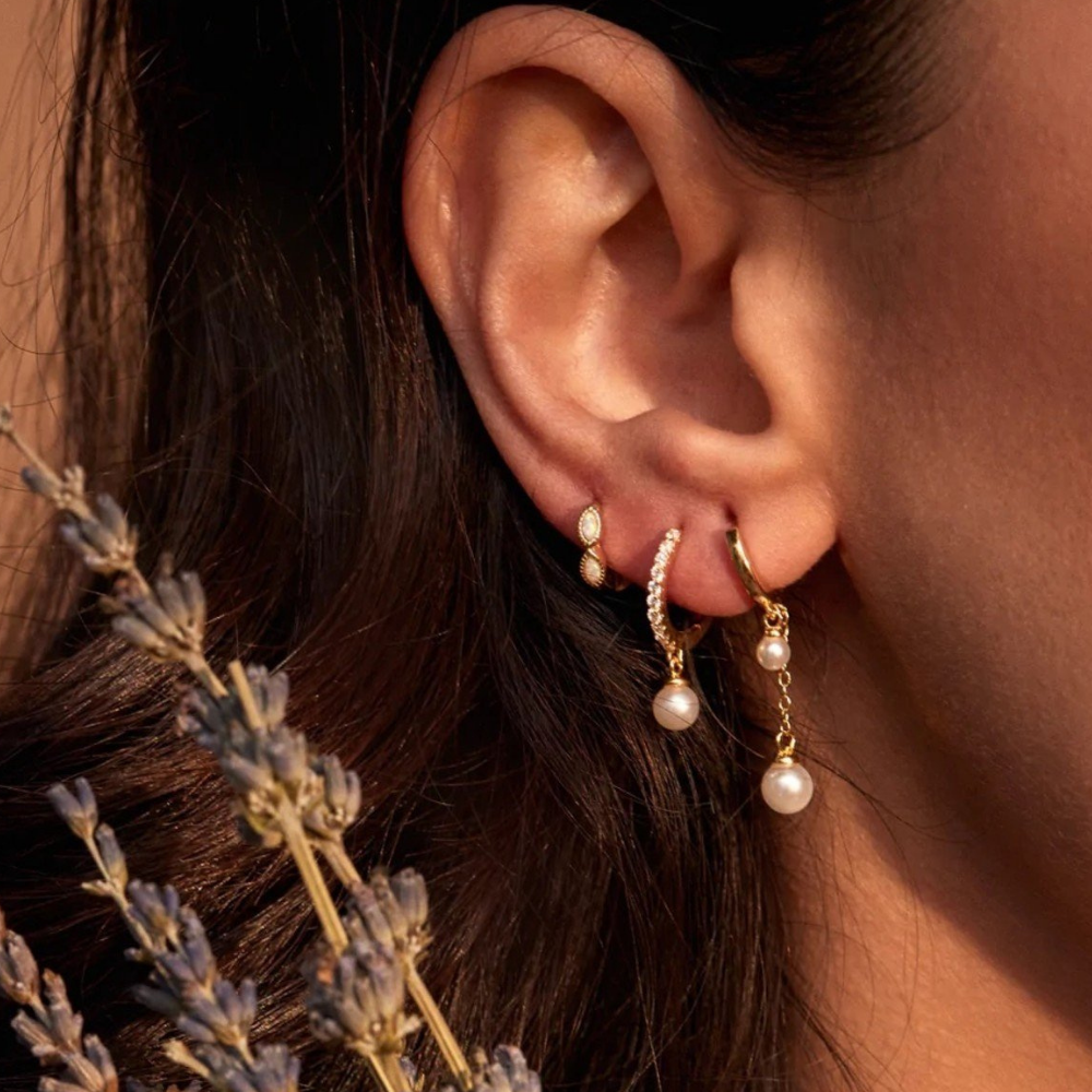 Tiffany 18K Gold-Plated Earrings