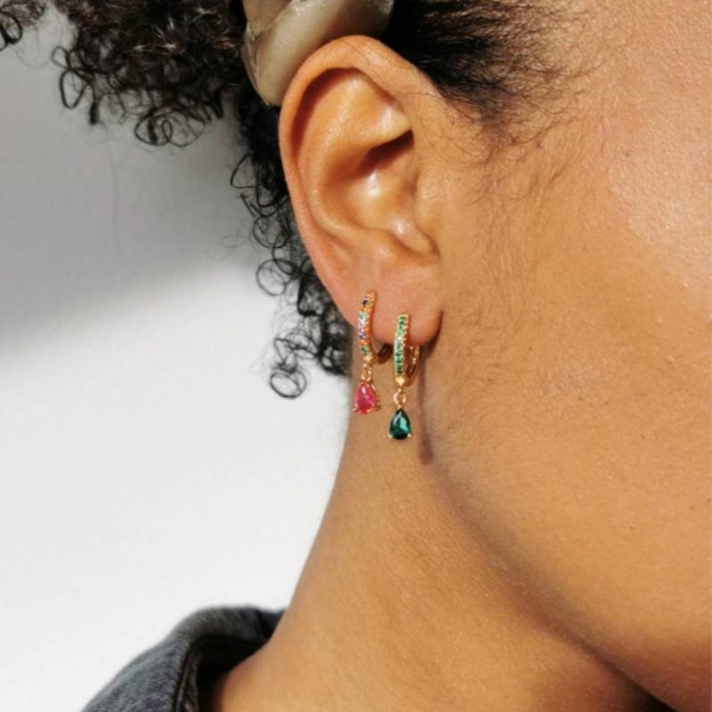 Cassie 18K Gold-Plated Earrings
