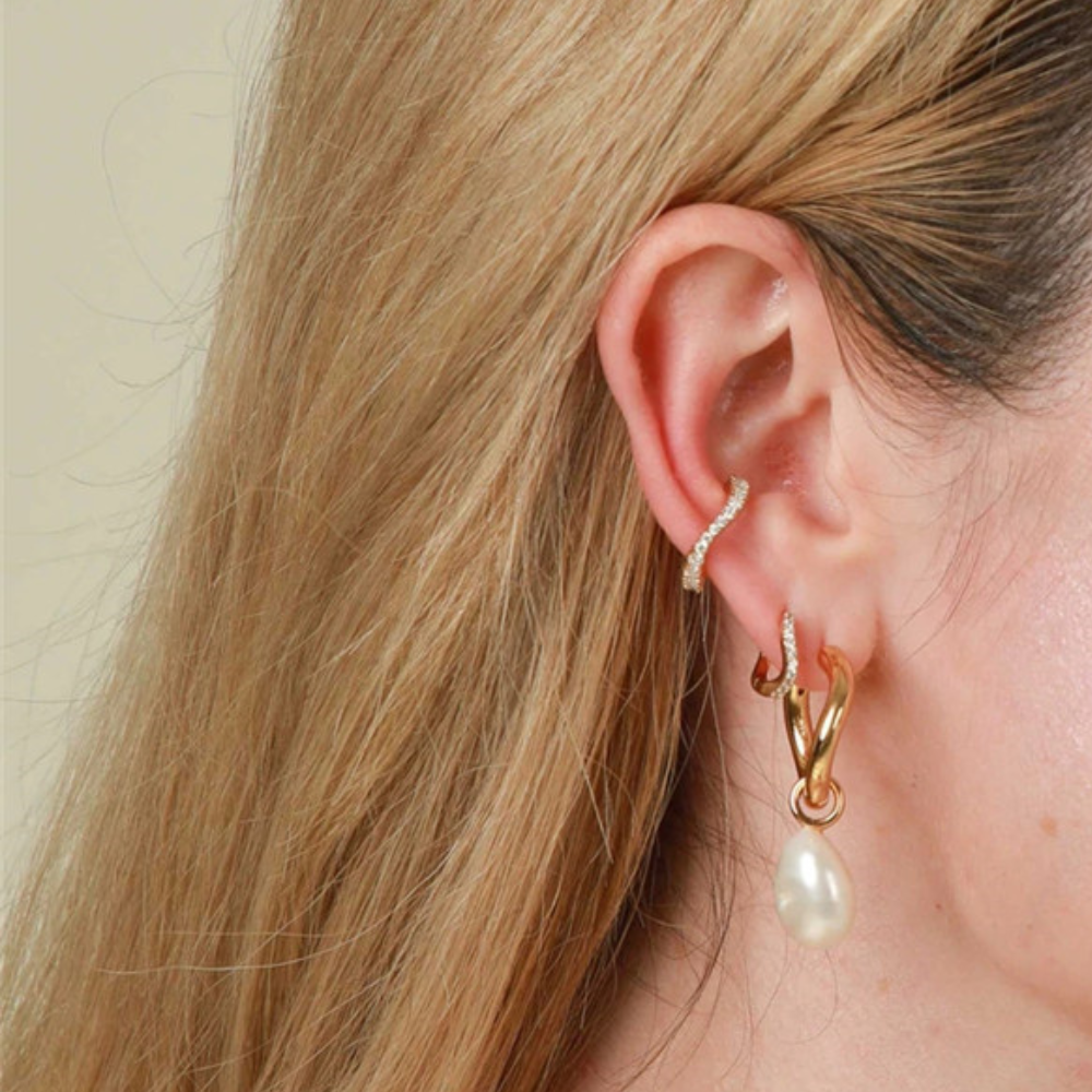 Melanie 18K Gold-Plated Earrings