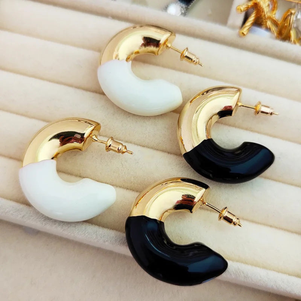 Allegra 18K Gold-Plated Earrings