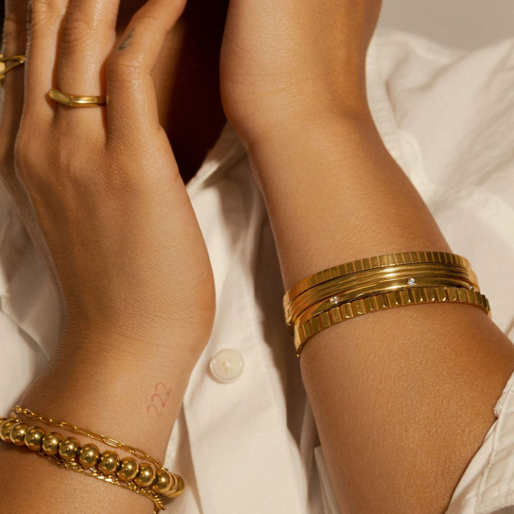 Charlie 18K Gold-Plated Bracelet