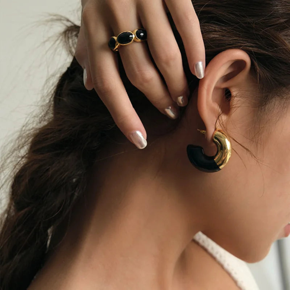 Allegra 18K Gold-Plated Earrings