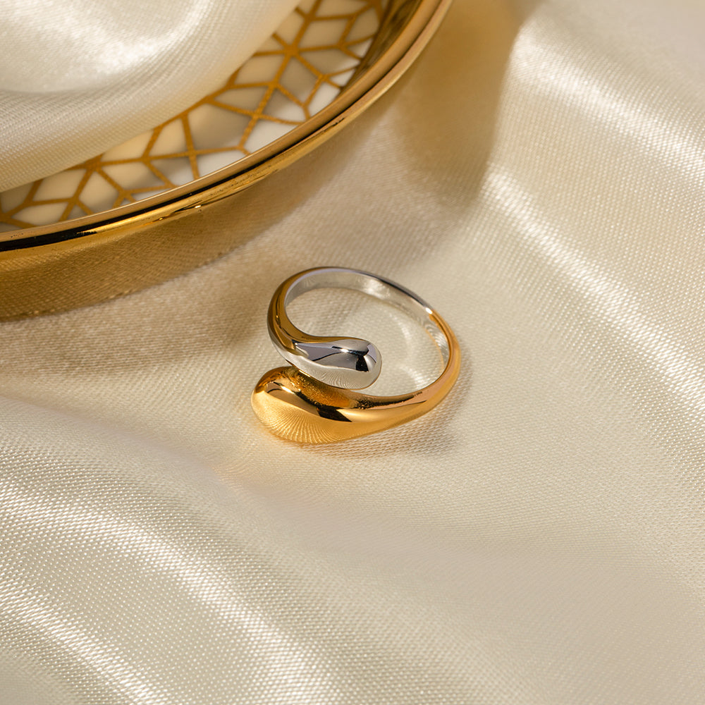 Samantha 18K Gold-Plated Adjustable Ring