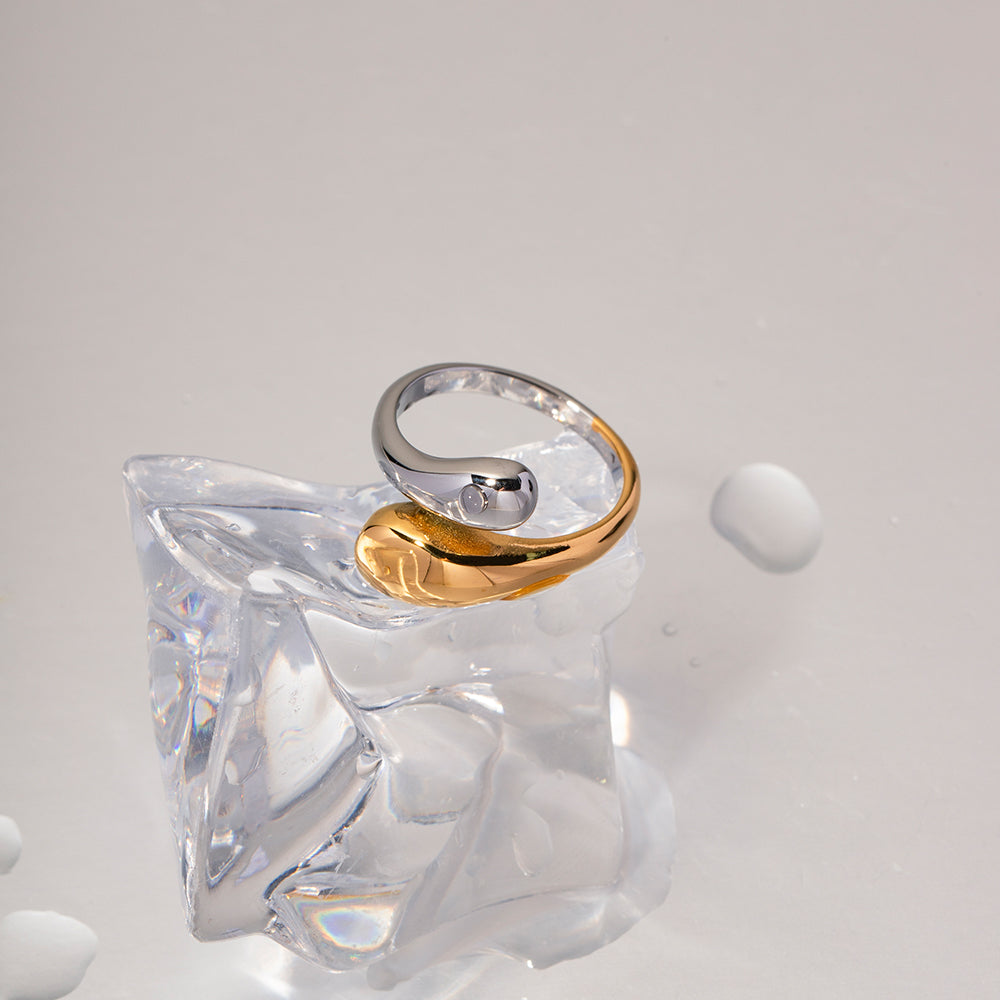 Samantha 18K Gold-Plated Adjustable Ring