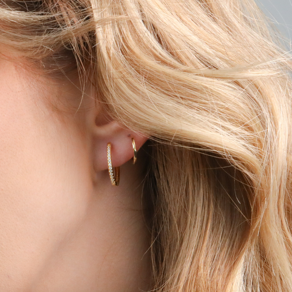 Ariana 18K Gold-Plated Earrings