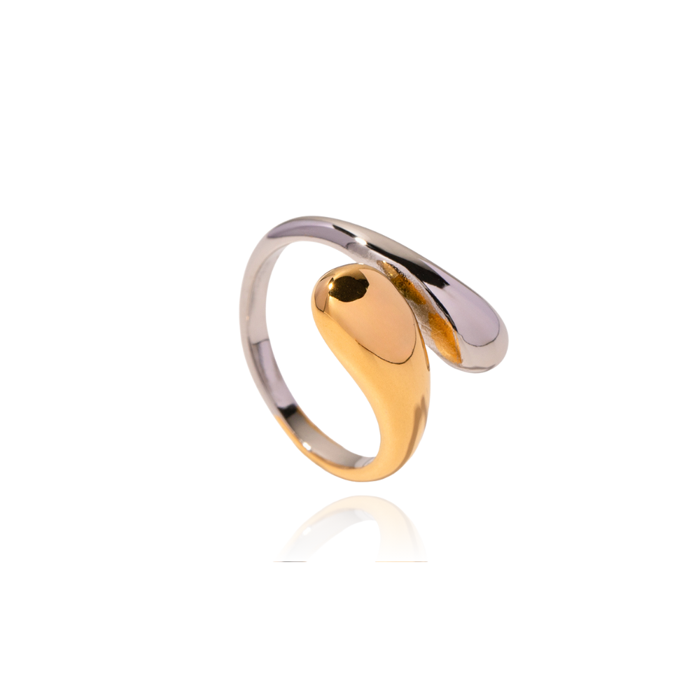Samantha 18K Gold-Plated Adjustable Ring
