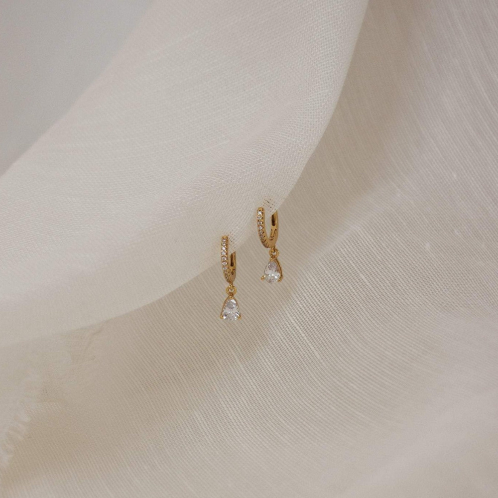 Cassie 18K Gold-Plated Earrings