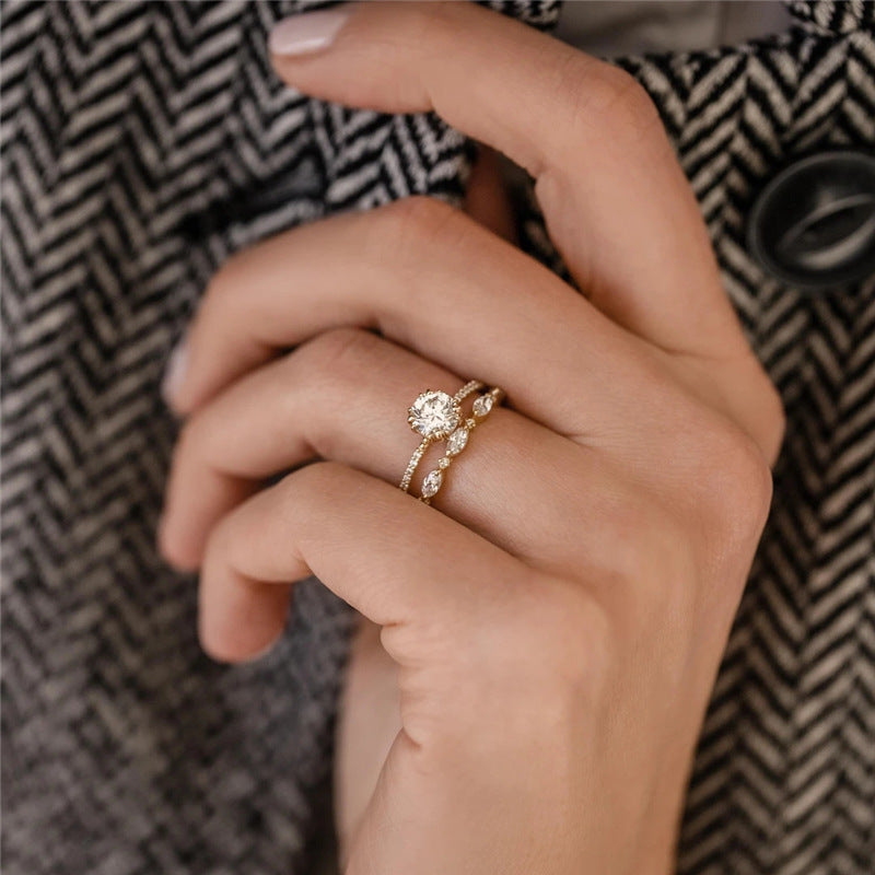 Annie 18K Gold-Plated Ring