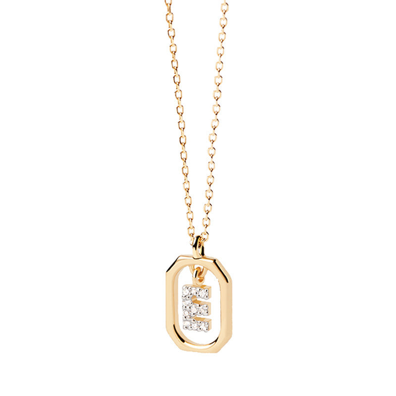 Addison 18K Gold-Plated Letter Necklace