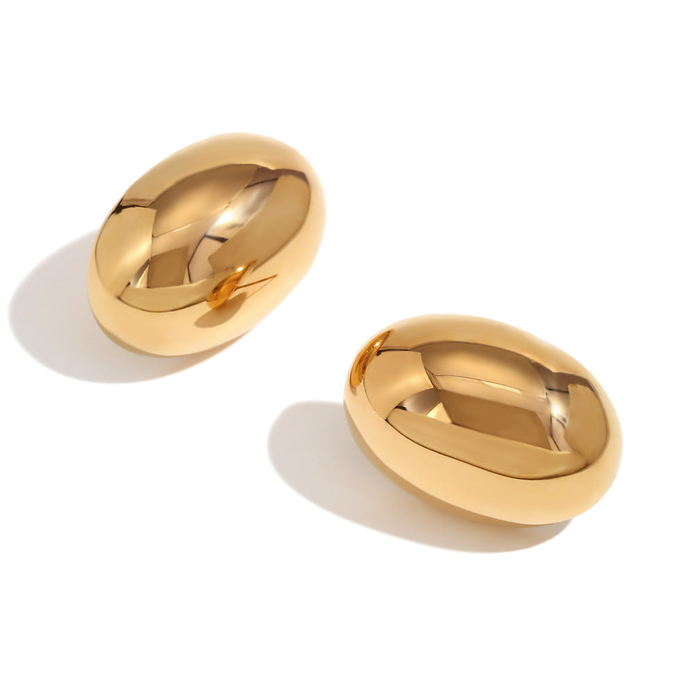 Rose 18K Gold-Plated Earrings